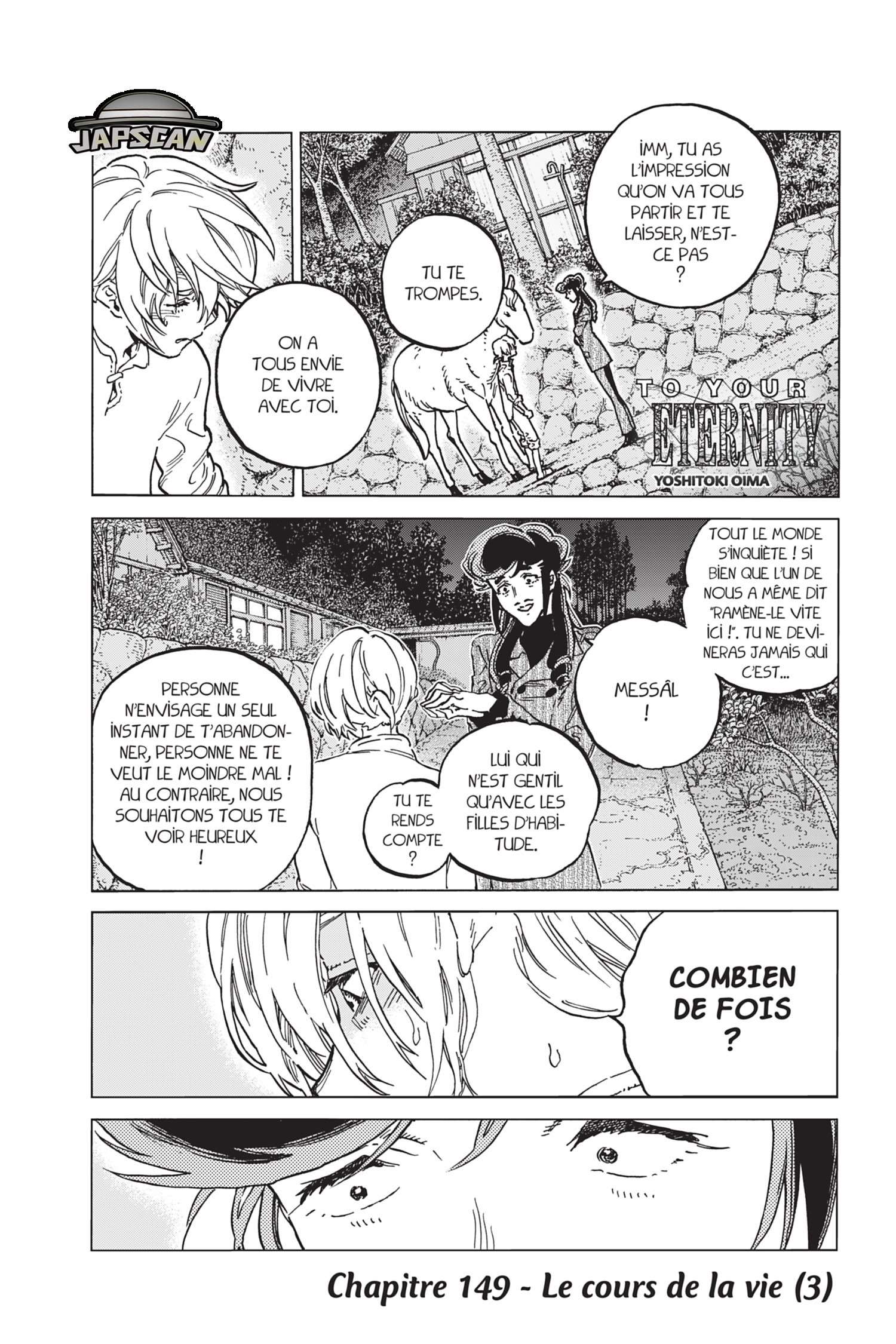 Read To Your Eternity FR Manga Online