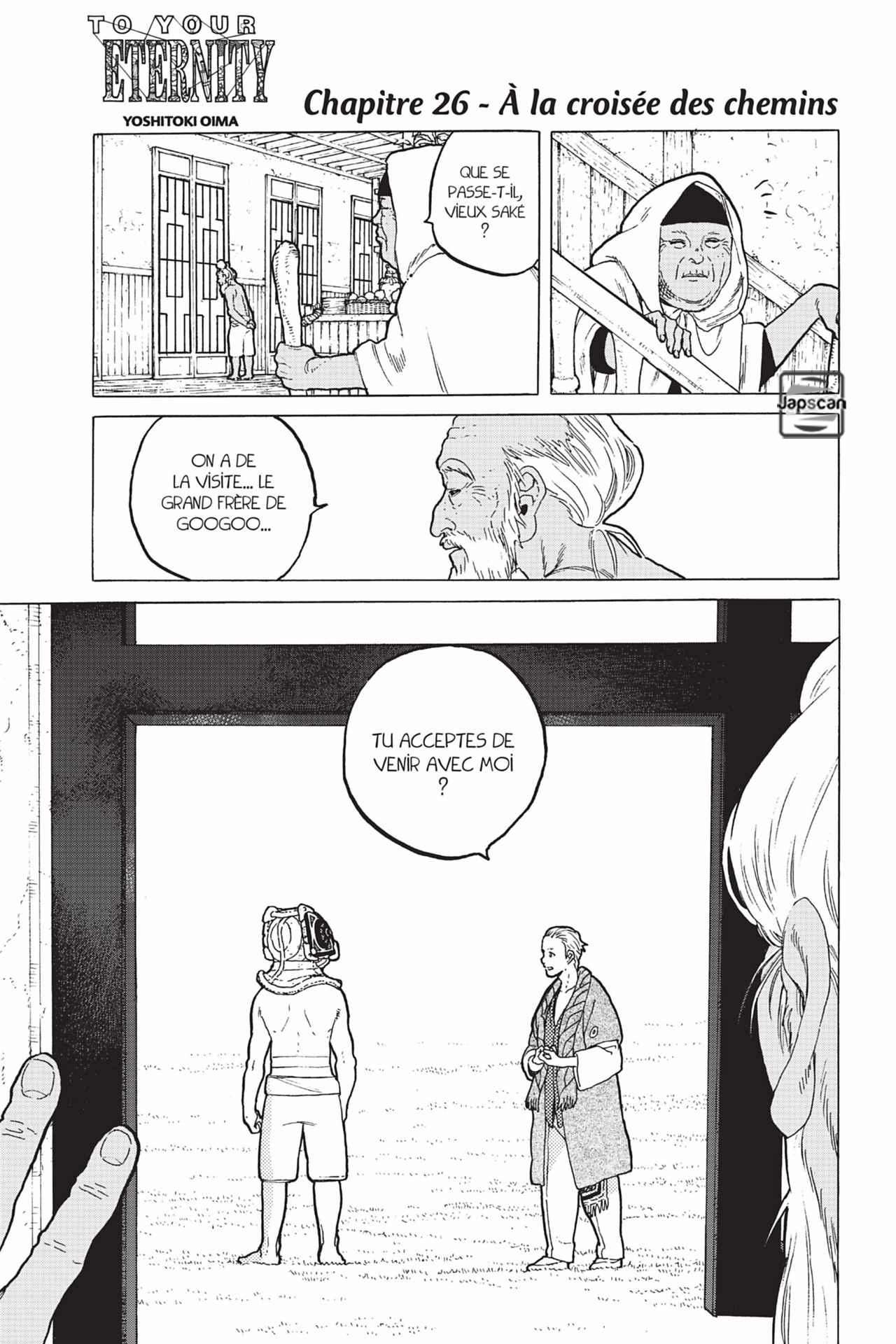 Read To Your Eternity FR Manga Online