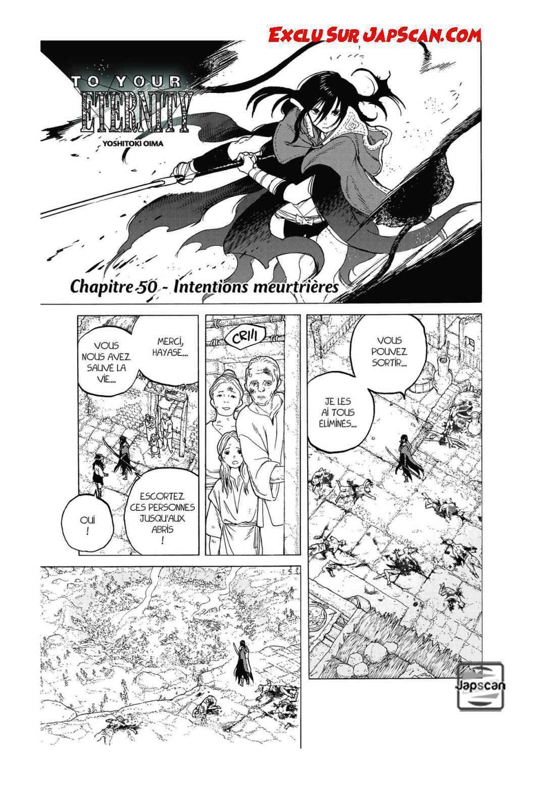 Read To Your Eternity FR Manga Online
