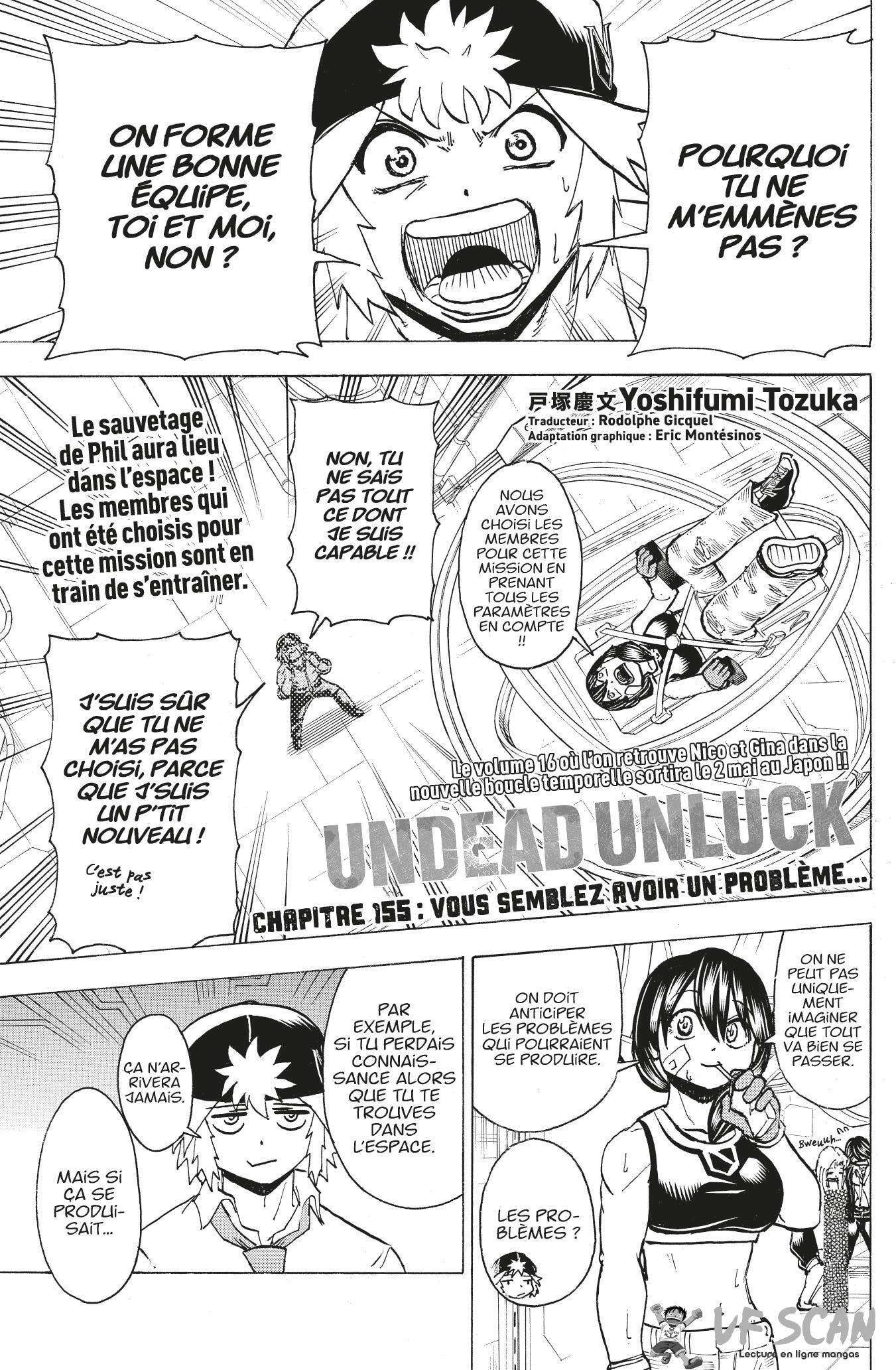 Read Undead Unluck FR Manga Online