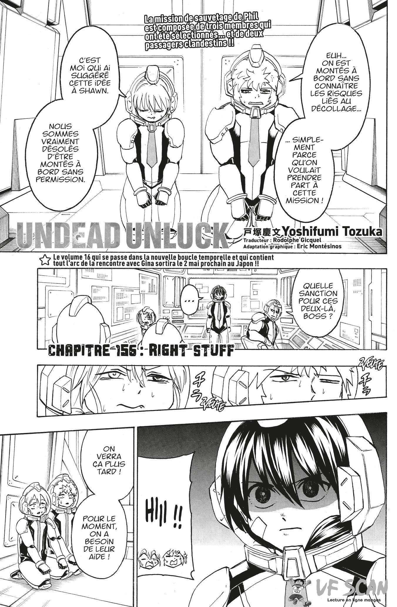 Read Undead Unluck FR Manga Online