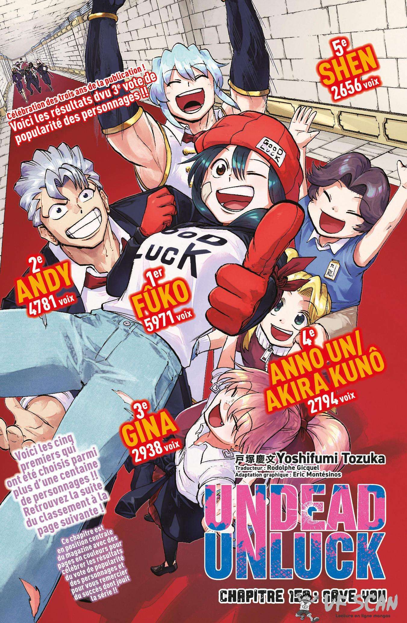 Read Undead Unluck FR Manga Online
