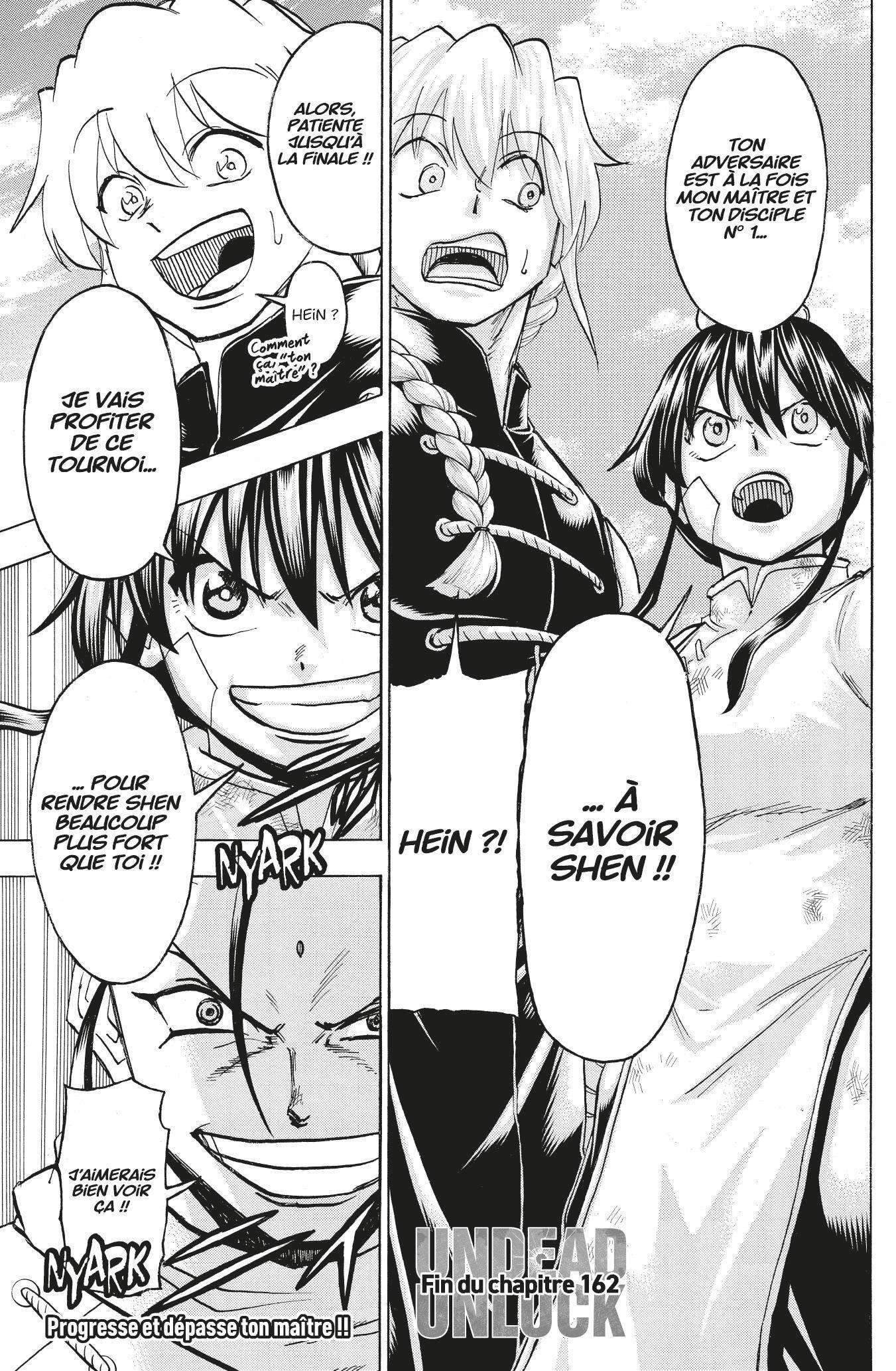 Read Undead Unluck FR Manga Online