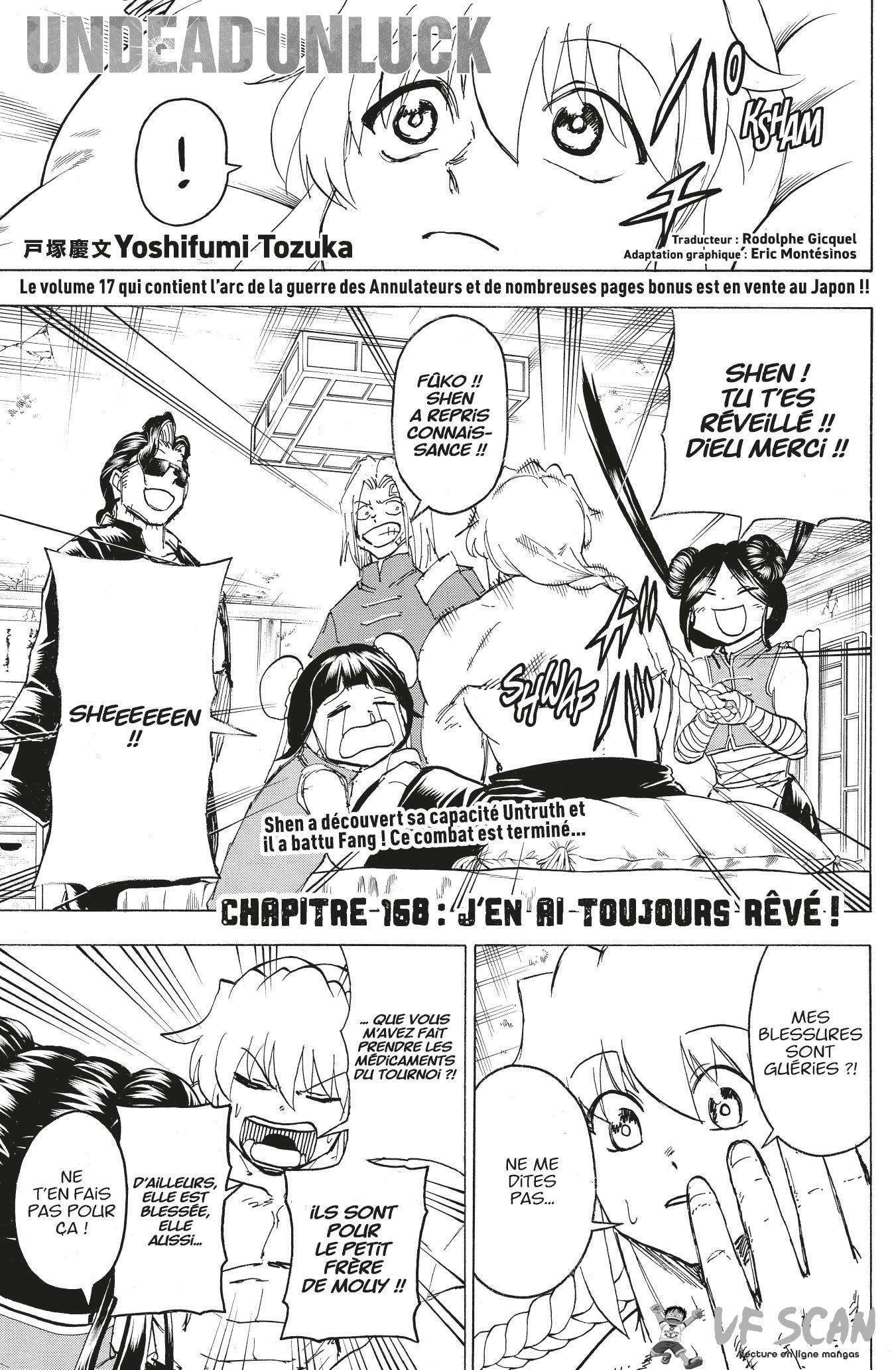 Read Undead Unluck FR Manga Online