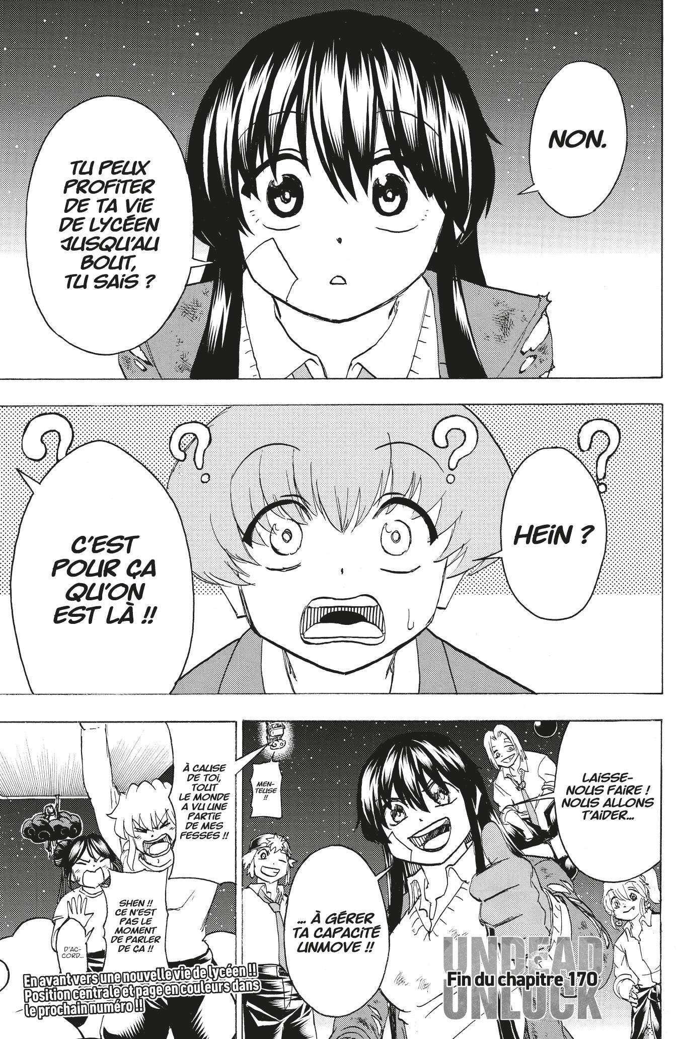 Read Undead Unluck FR Manga Online