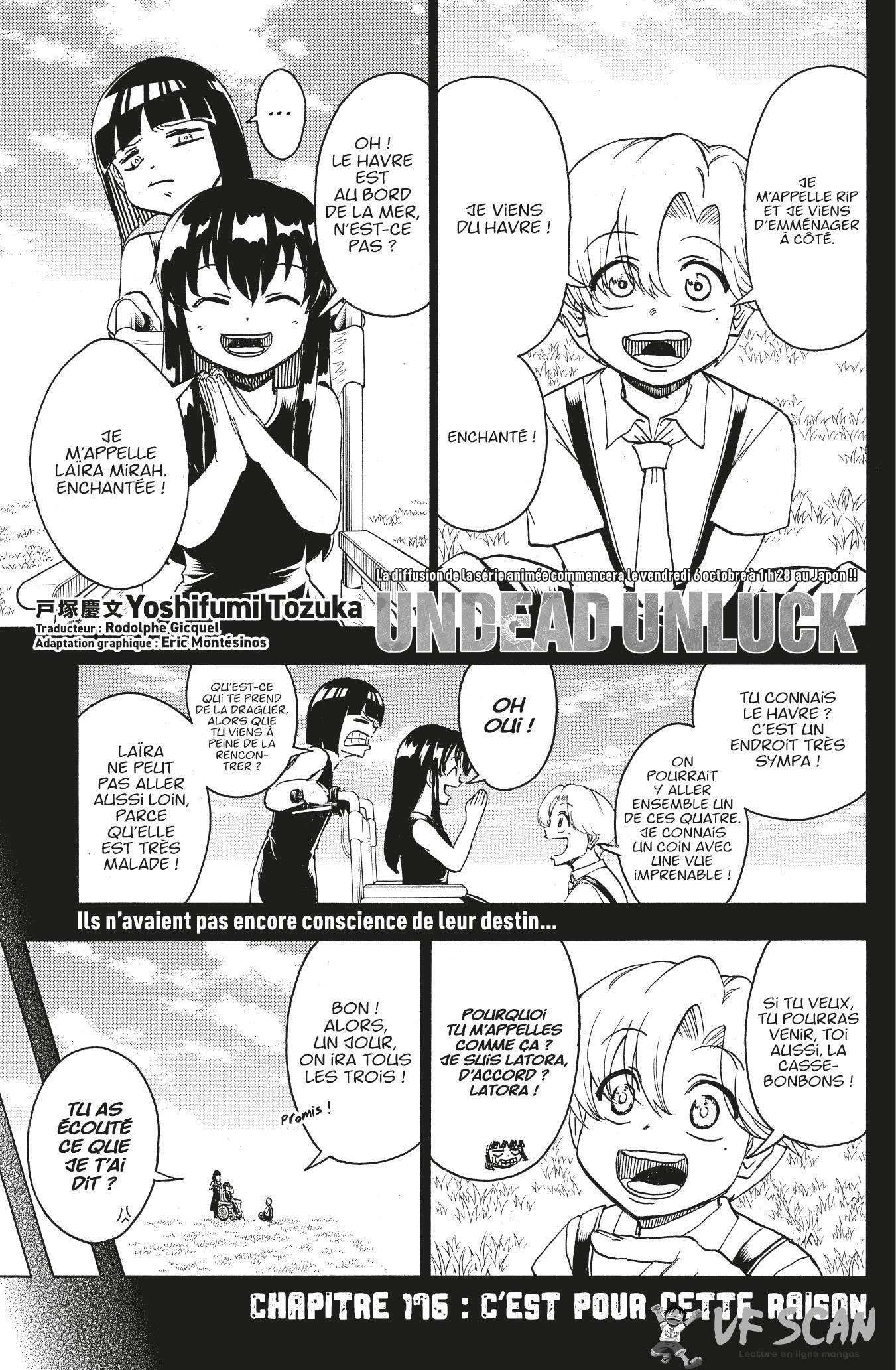 Read Undead Unluck FR Manga Online