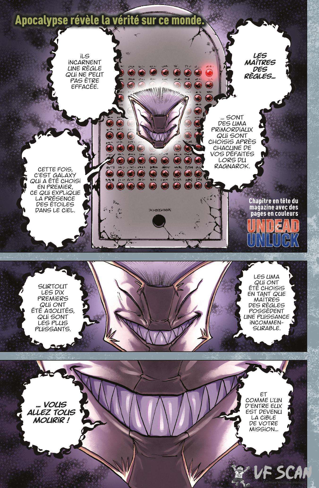 Read Undead Unluck FR Manga Online