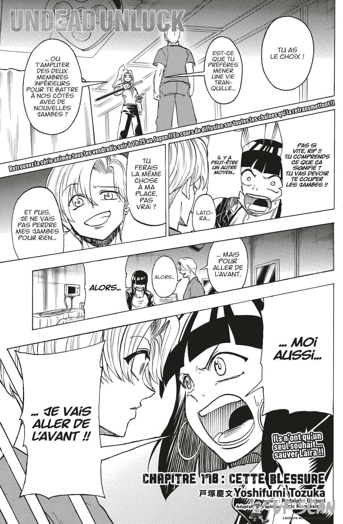 Read Undead Unluck FR Manga Online