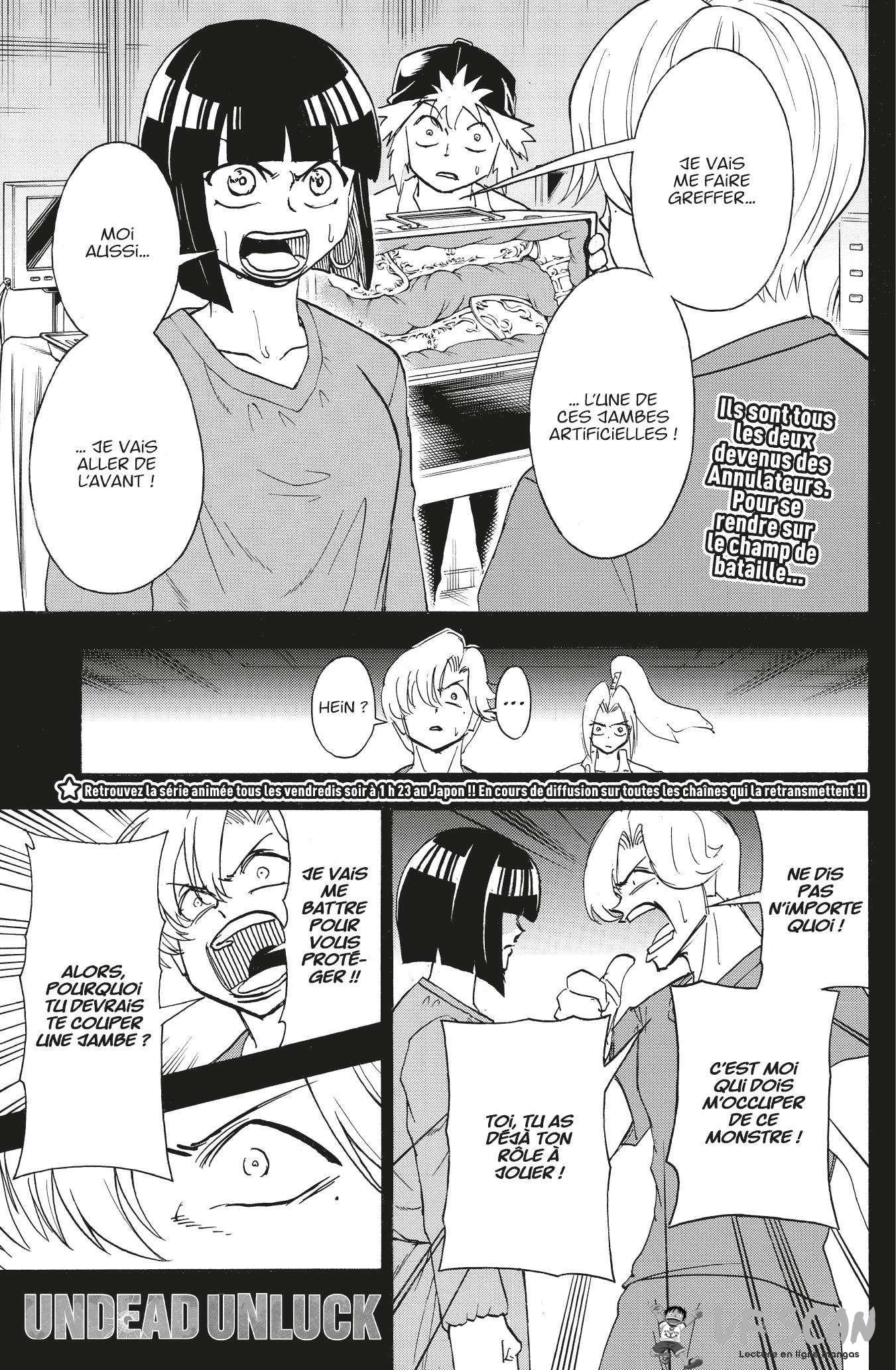 Read Undead Unluck FR Manga Online