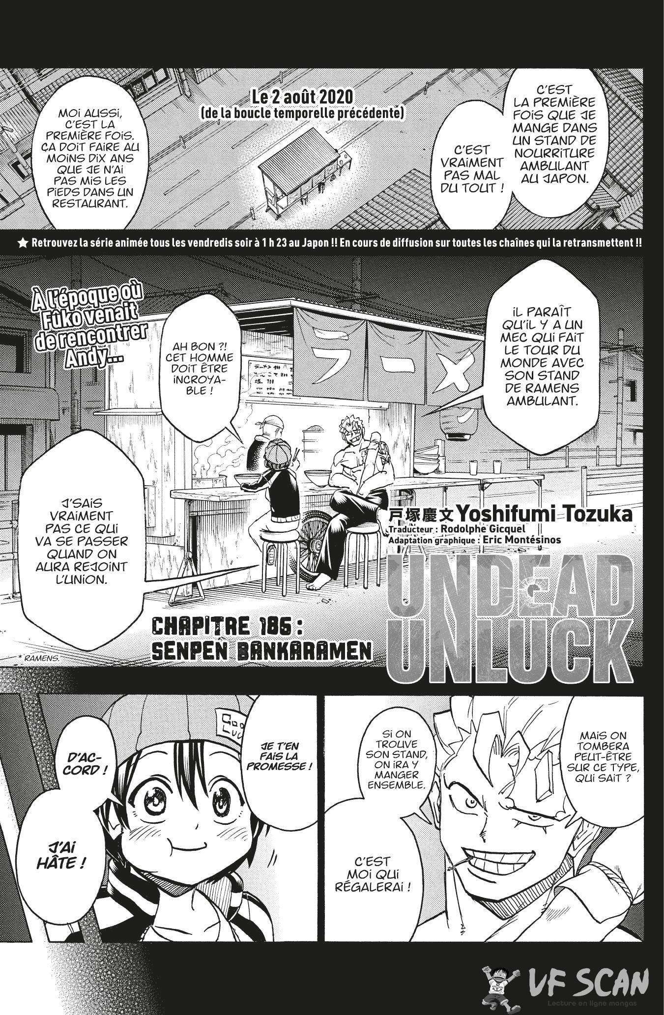 Read Undead Unluck FR Manga Online