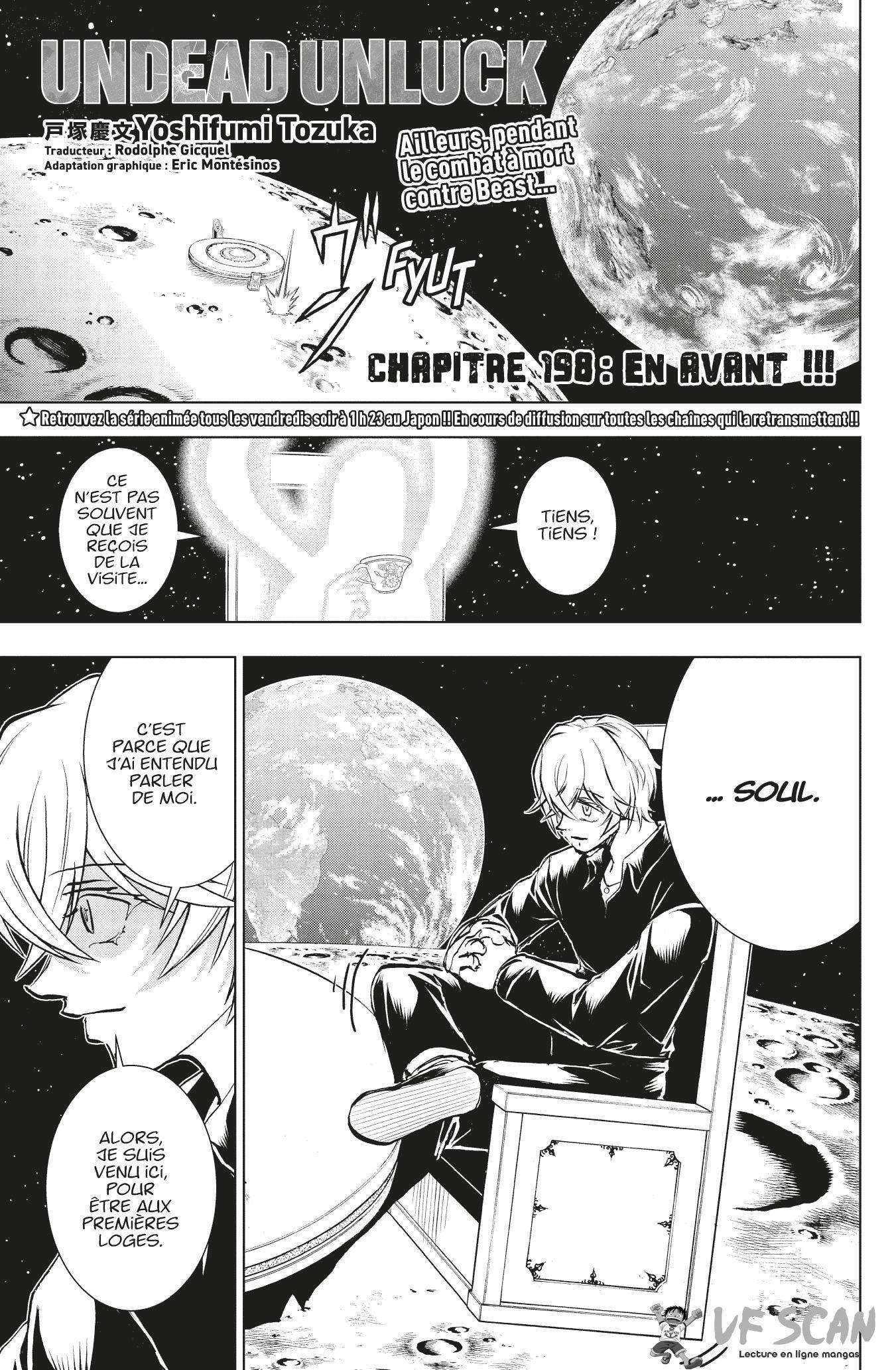 Read Undead Unluck FR Manga Online