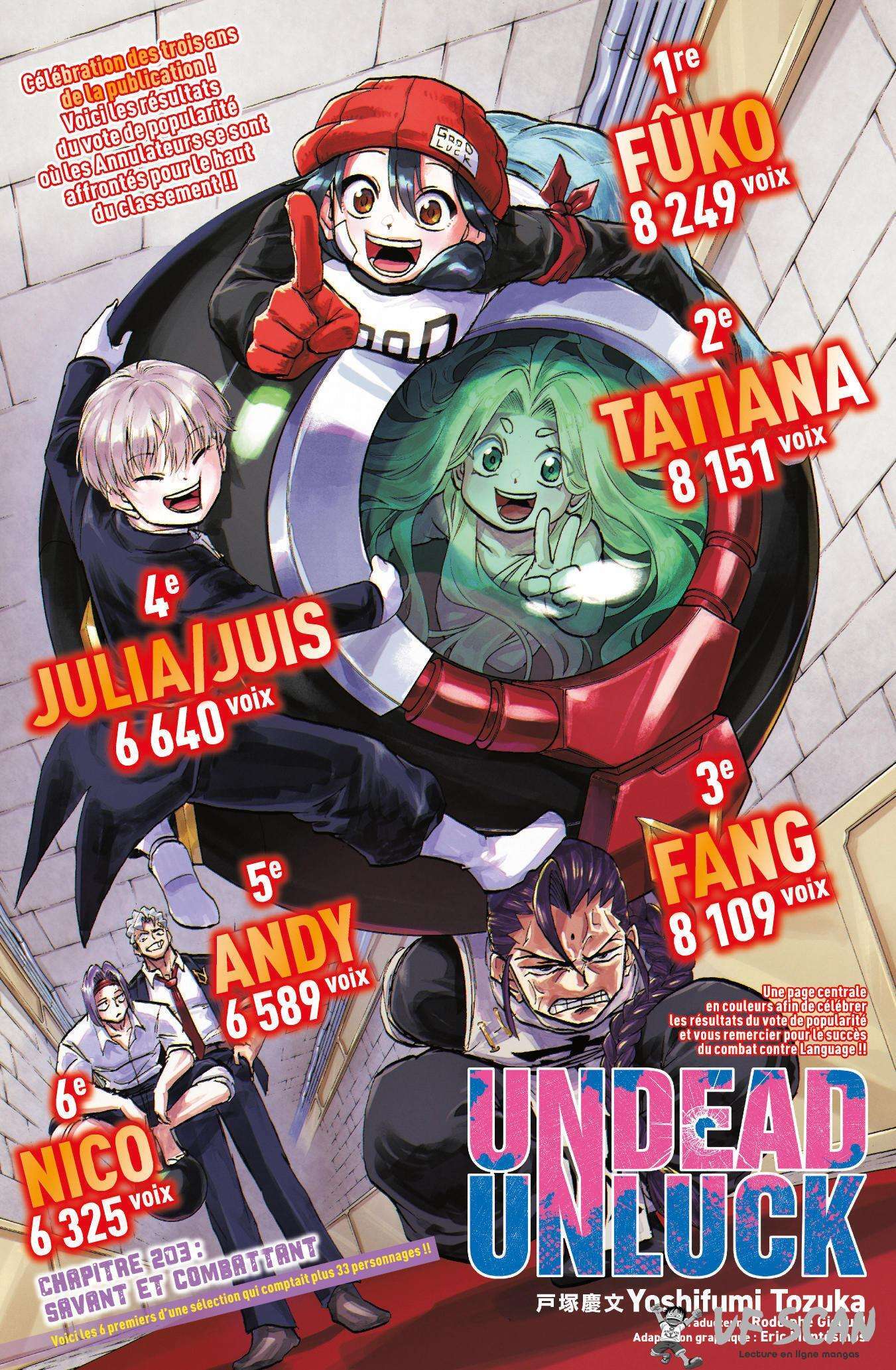 Read Undead Unluck FR Manga Online