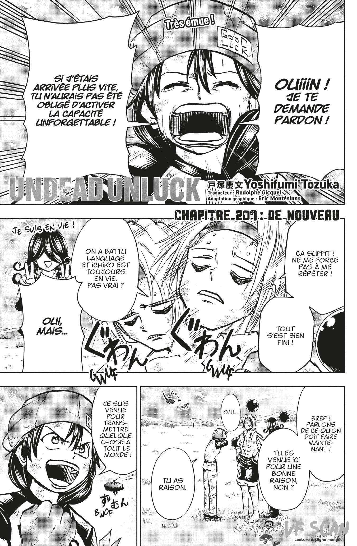 Read Undead Unluck FR Manga Online